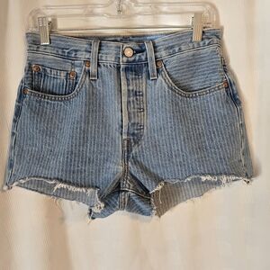 Levi's Button Fly Denim Shorts Women's